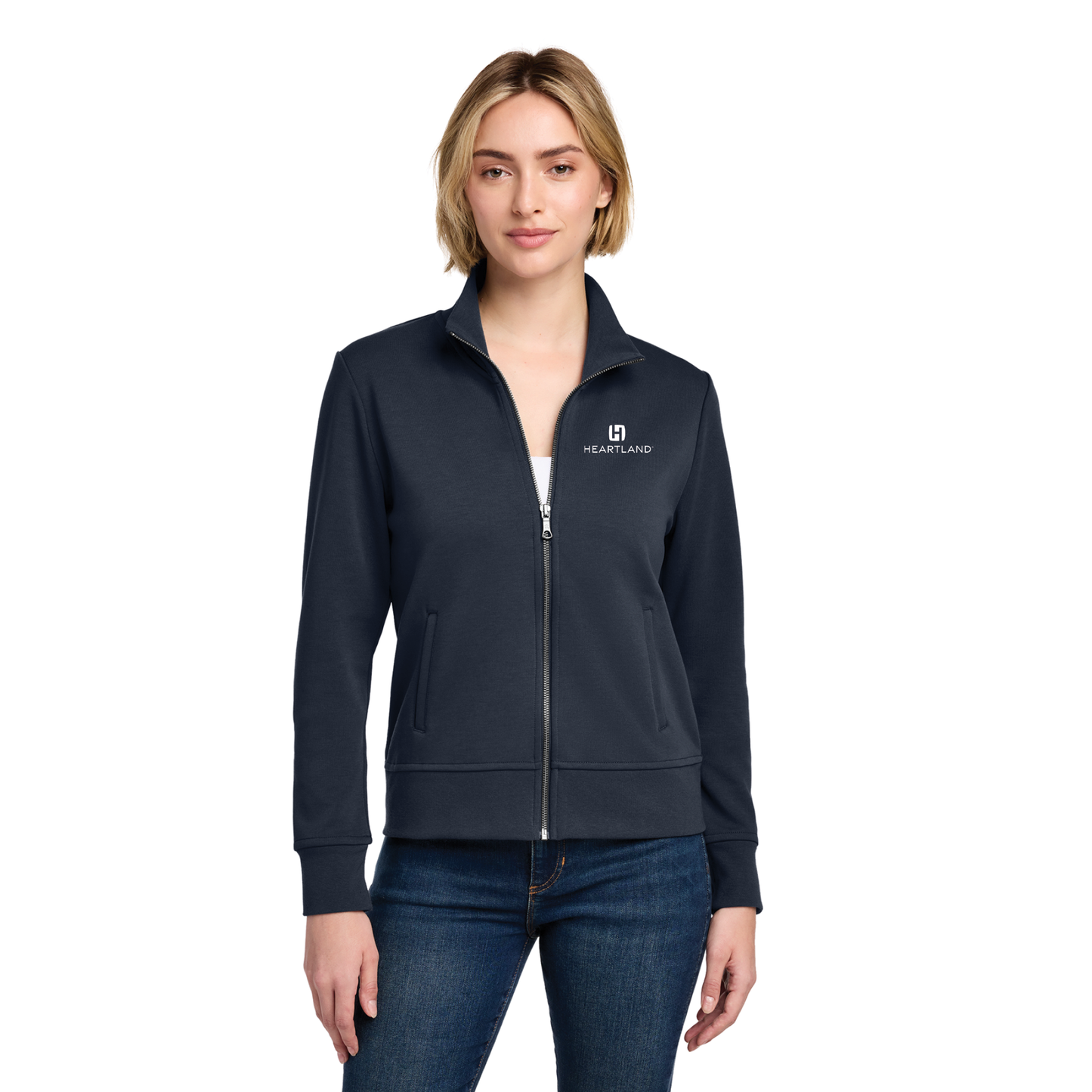 Brooks Brothers® Women's Double-Knit Full-Zip