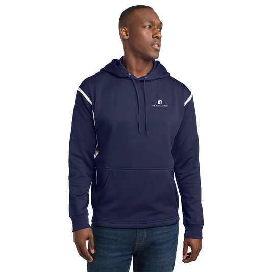 Sport-Tek® Tech Fleece Colorblock Hooded Sweatshirt