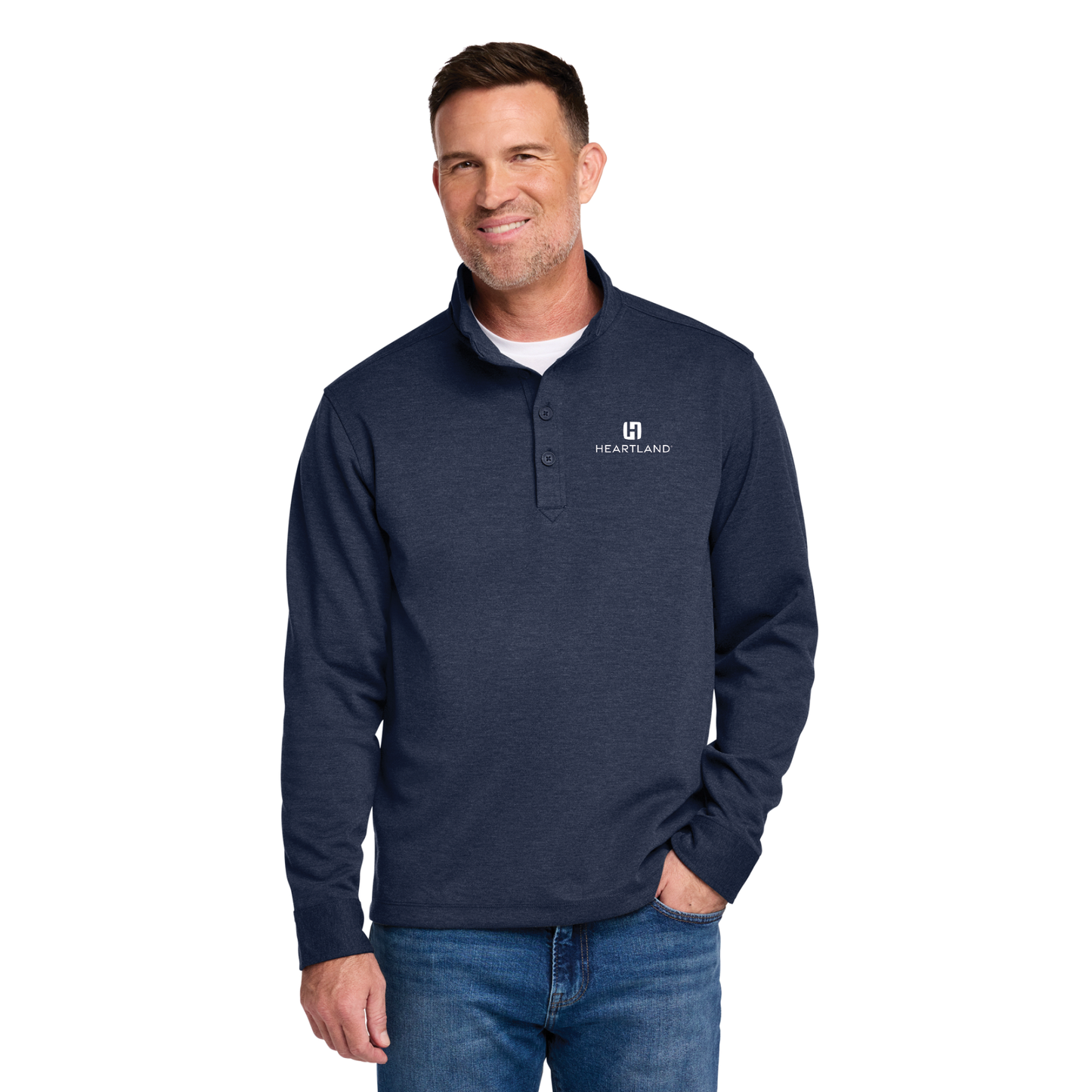 Brooks Brothers® Mid-Layer Stretch 1/2-Button