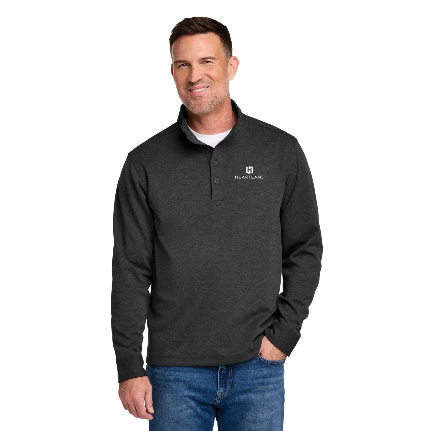 Brooks Brothers® Mid-Layer Stretch 1/2-Button