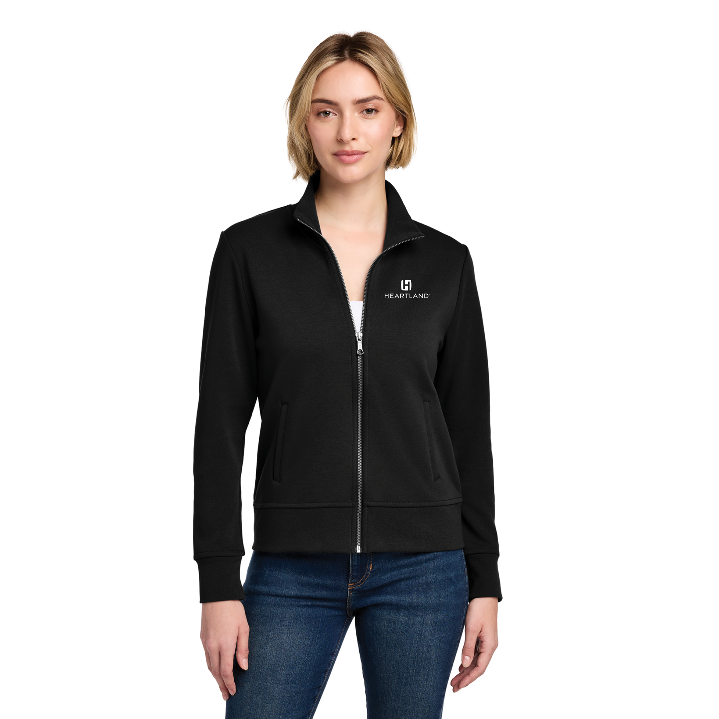 Brooks Brothers® Women's Double-Knit Full-Zip