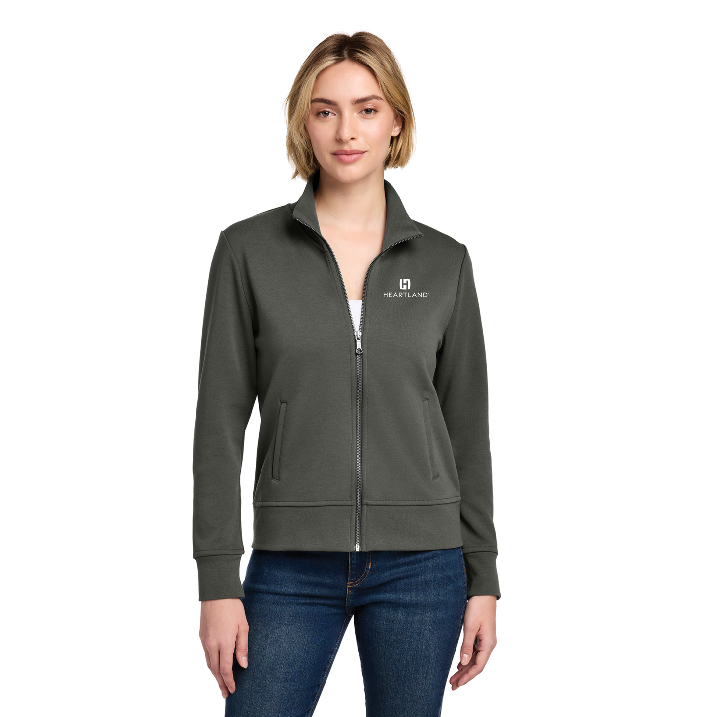 Brooks Brothers® Women's Double-Knit Full-Zip