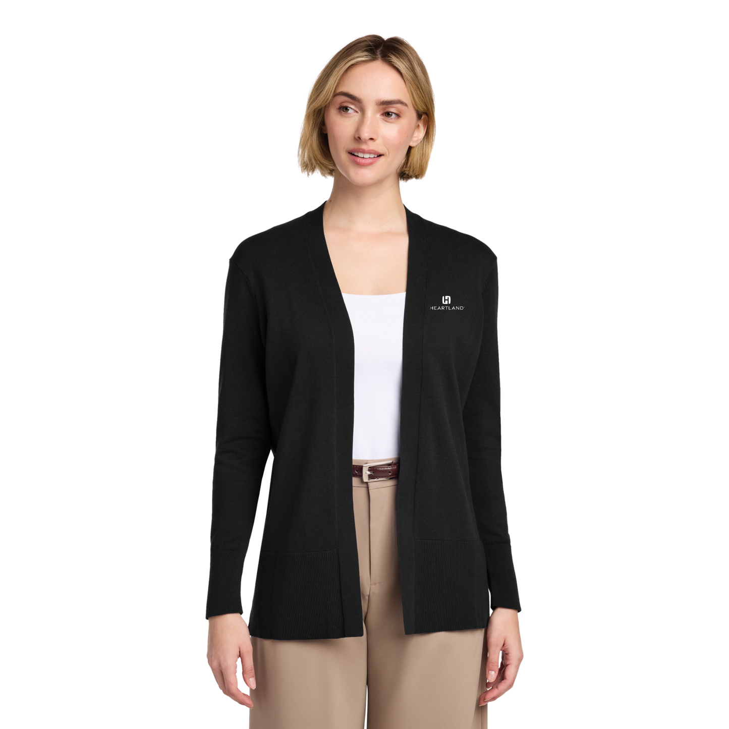 Brooks Brothers® Women's Cotton Stretch Long Cardigan Sweater