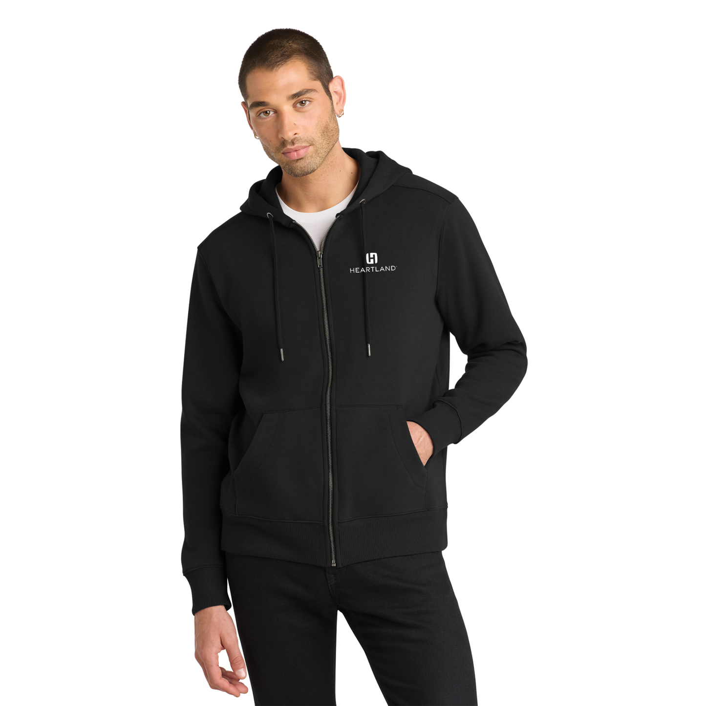 District® Perfect Weight® Fleece Full-Zip Hoodie