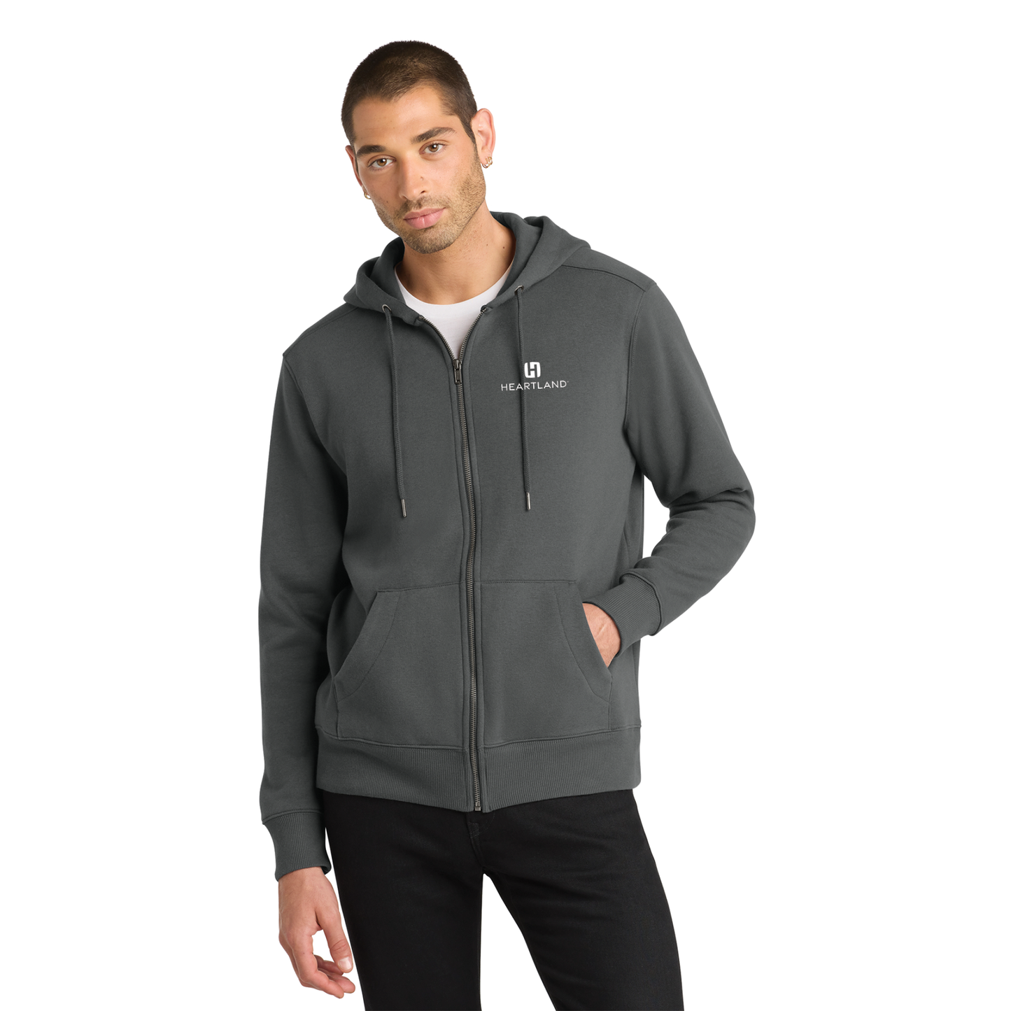 District® Perfect Weight® Fleece Full-Zip Hoodie
