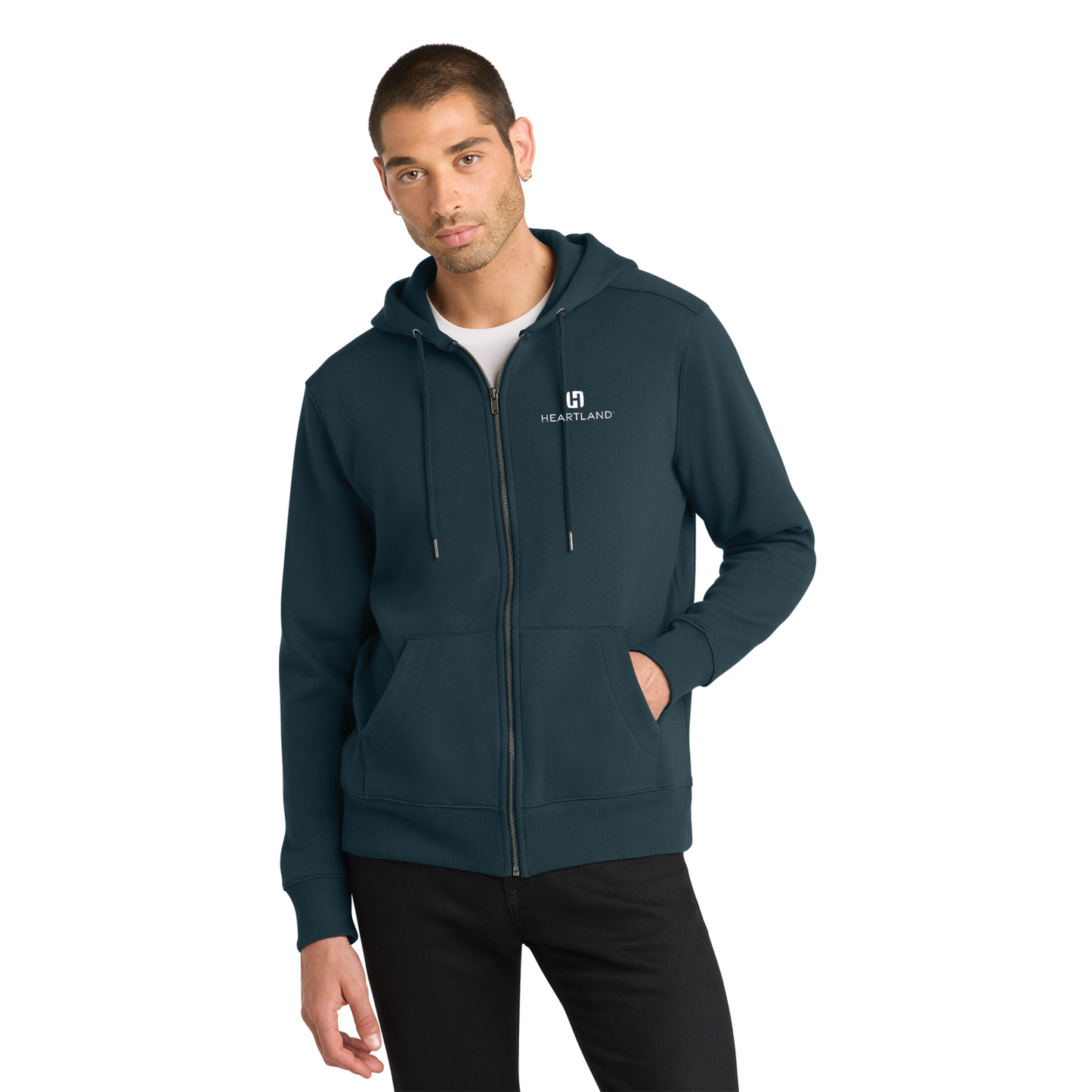 District® Perfect Weight® Fleece Full-Zip Hoodie