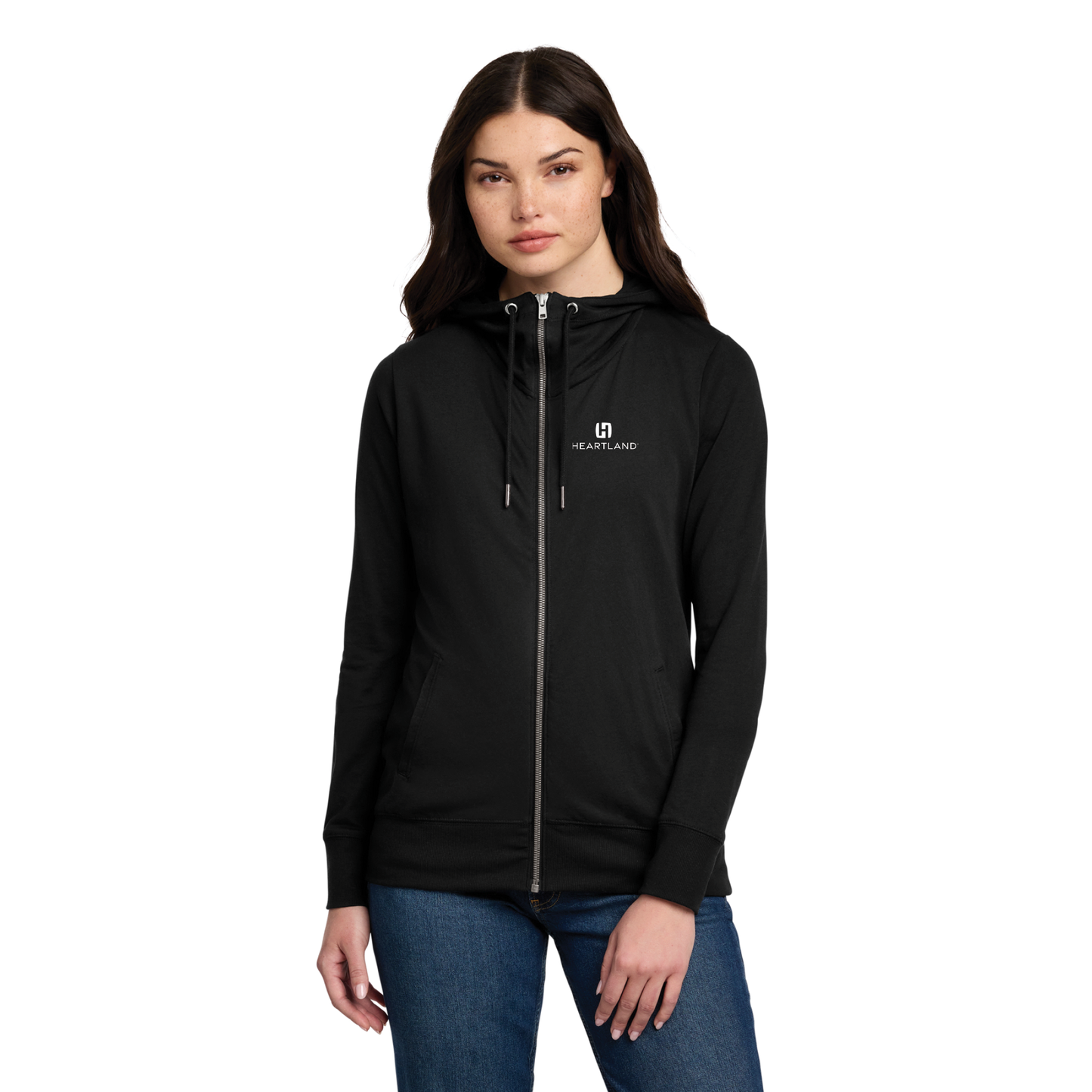District® Women's Featherweight French Terry™ Full-Zip Hoodie