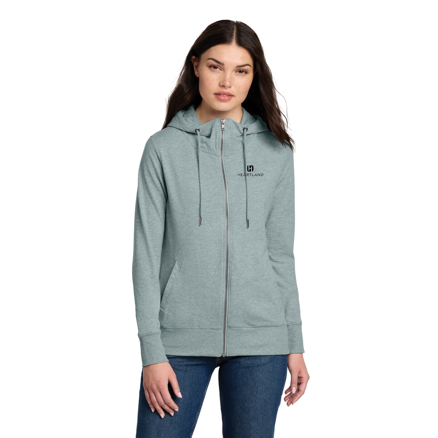 District® Women's Featherweight French Terry™ Full-Zip Hoodie