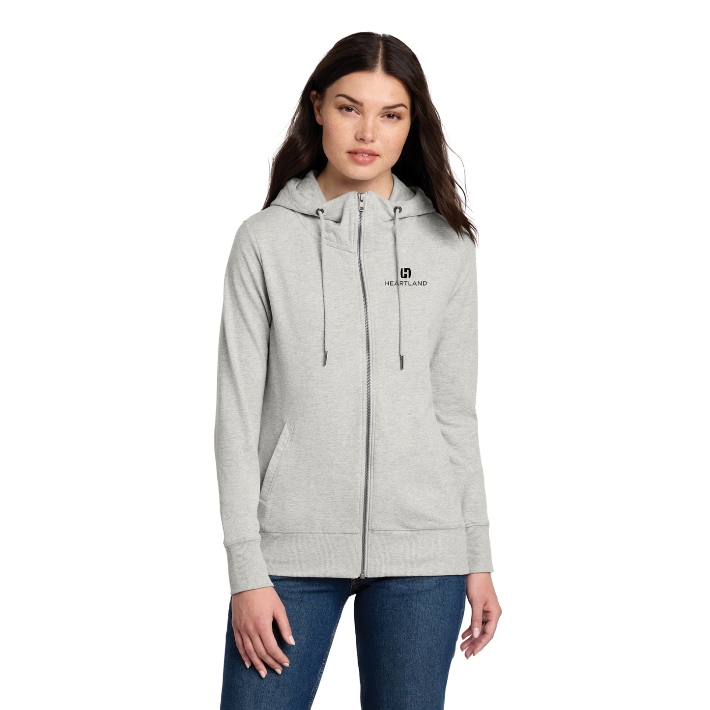 District® Women's Featherweight French Terry™ Full-Zip Hoodie