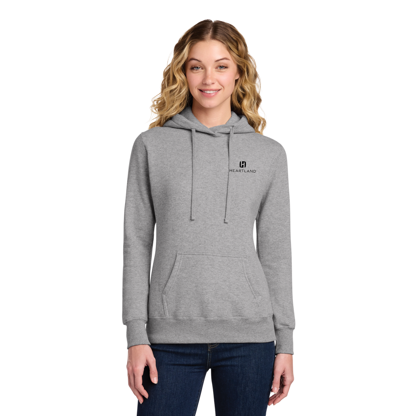 Port & Co™ Women's Core Fleece Pullover Hooded Sweatshirt