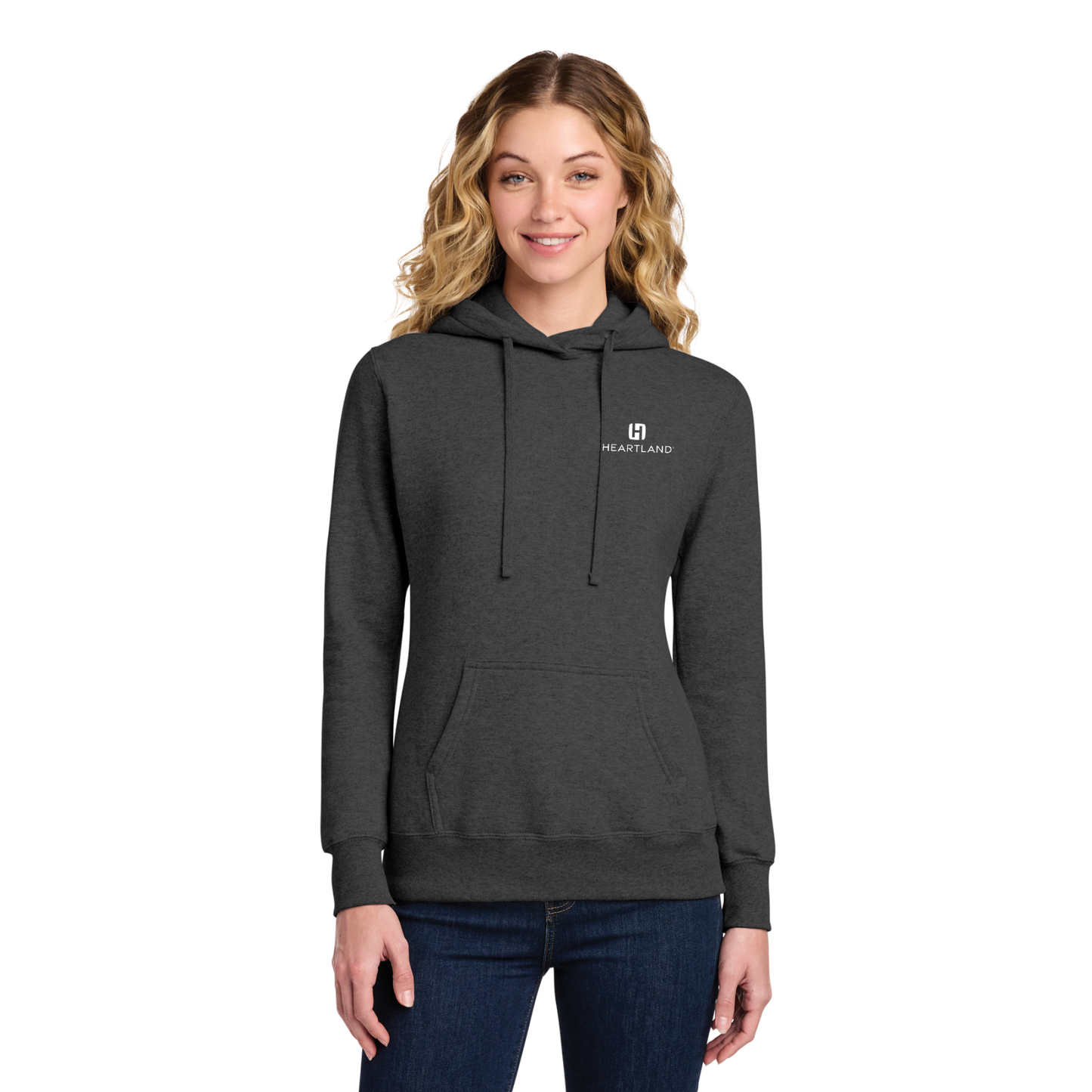 Port & Co™ Women's Core Fleece Pullover Hooded Sweatshirt
