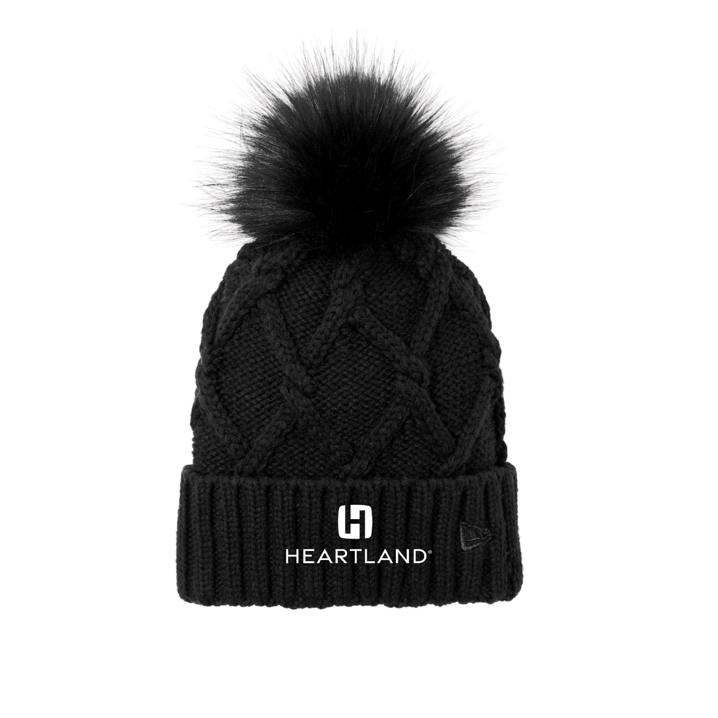 New Era® Faux Fur Pom Beanie