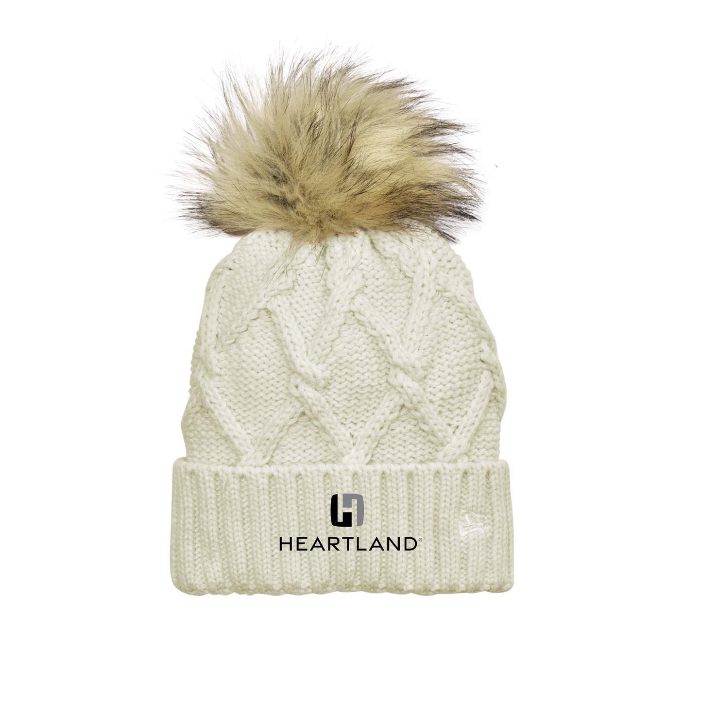 New Era® Faux Fur Pom Beanie
