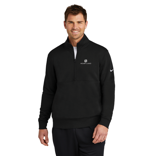 Nike Club Fleece Sleeve Swoosh 1/2-Zip