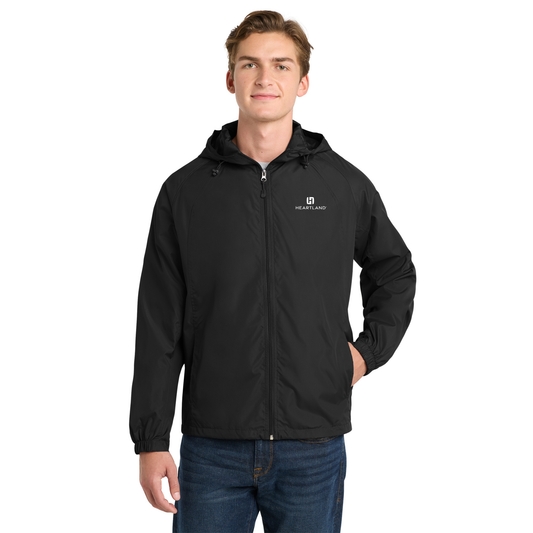 Sport-Tek® Hooded Raglan Jacket