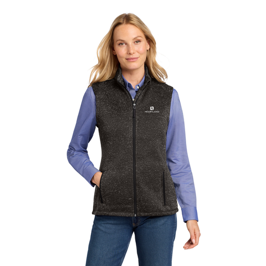 Port Authority® Women's Sweater Fleece Vest
