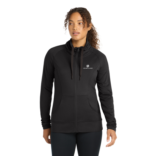 Sport-Tek® Women's Sport-Wick® Stretch Full-Zip Jacket