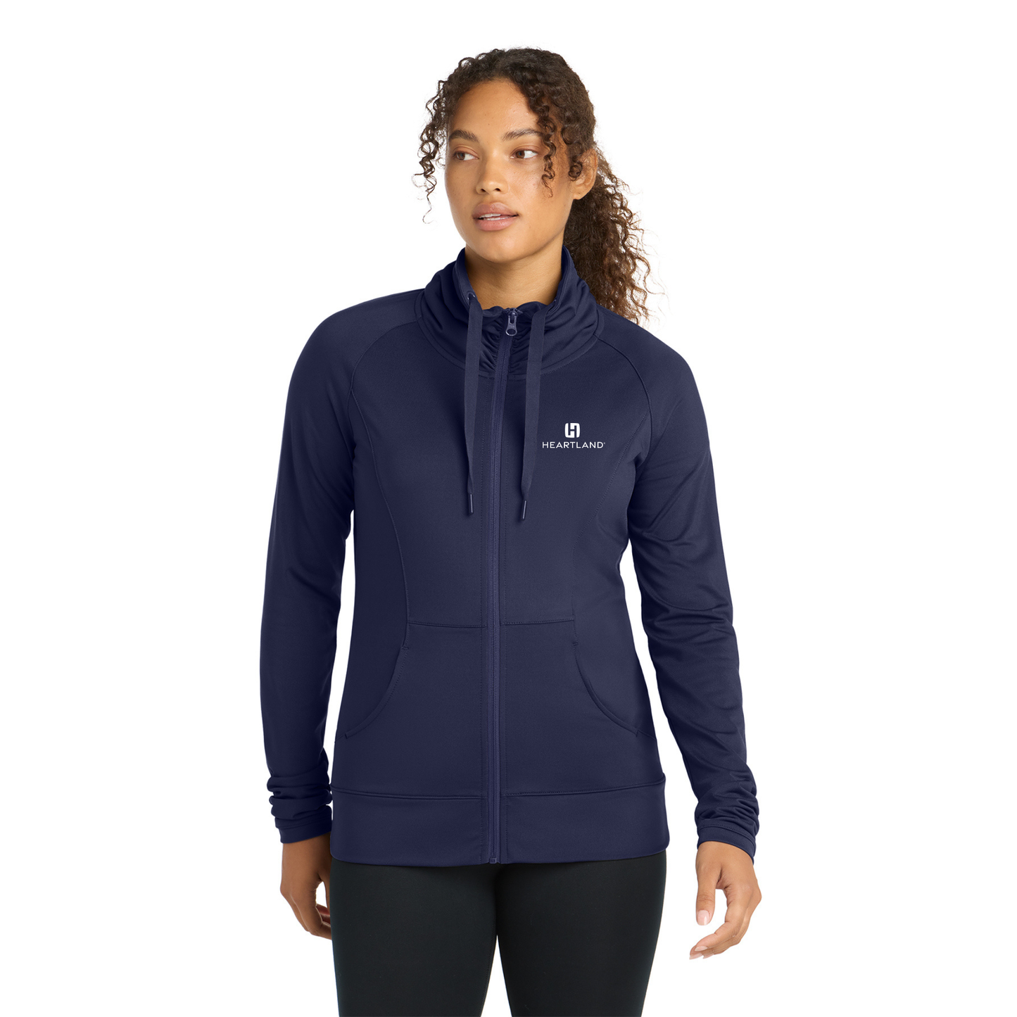 Sport-Tek® Women's Sport-Wick® Stretch Full-Zip Jacket